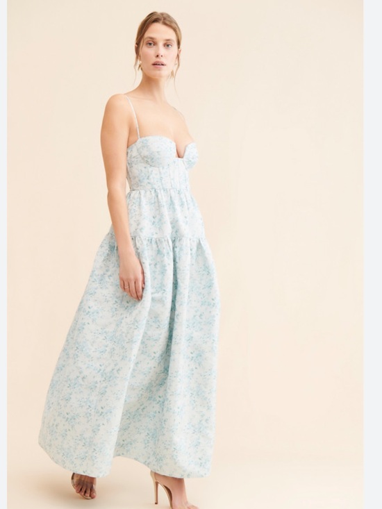 Maison Armory Dresses & Skirts - The Windsor Maison Armory Blue Floral Maxi Dress